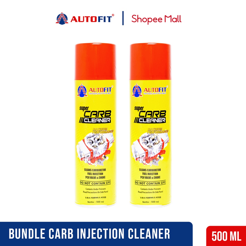 Jual Autofit Bundle Carburator Cleaner Spray 500ml Dapat 2 Kaleng ...