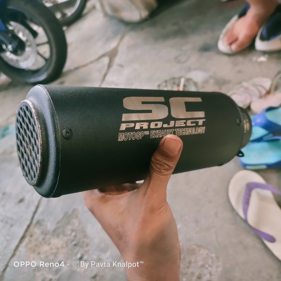 Jual Knalpot Sc Project Cr T Black Doff Coating Inlet Mm Yamaha R Pnp Shopee Indonesia