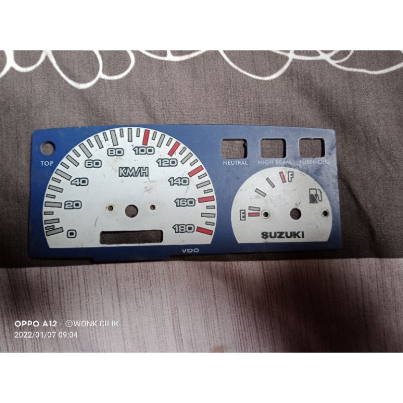 Jual Papan speedo speedometer suzuki satria lumba Ru 2 tak original ...