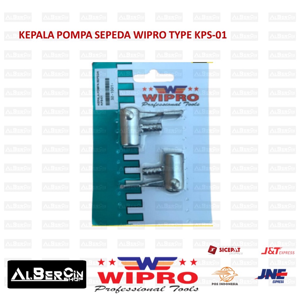 Jual Kepala Cop Pompa Sepeda Motor Mobil Lipat Besi WIPRO KPS-01 KPS 01 ...