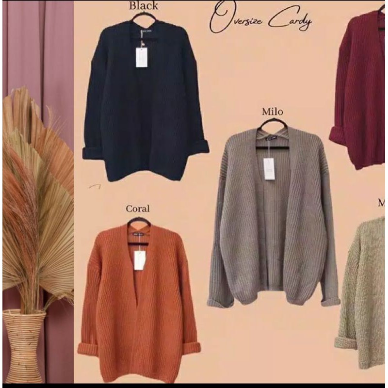 Jual Kardigan Outher rajut wanita/sweater rajut #Surabaya | Shopee ...