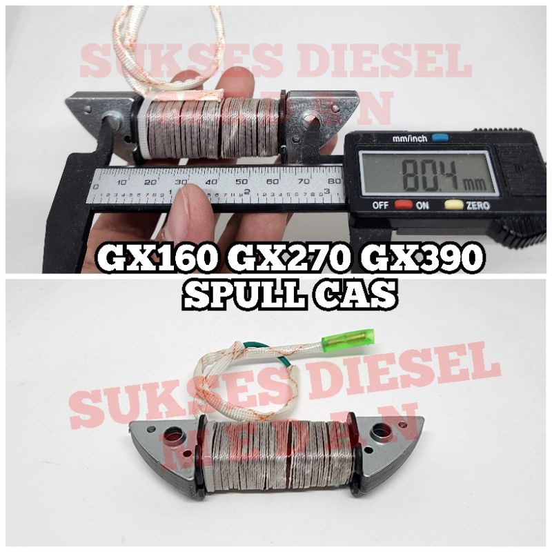 Jual GX160 GX200 GX220 GX270 GX390 GX420 GX460 SPUL SPULL CAS CHARGER COIL KOIL GENSET BENSIN