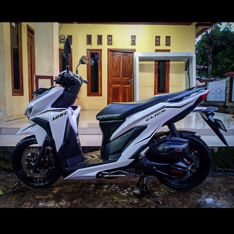 Jual STRIPING STIKER MOTOR VARIO NEW 125 150 CLICK LIST TRANSPARAN