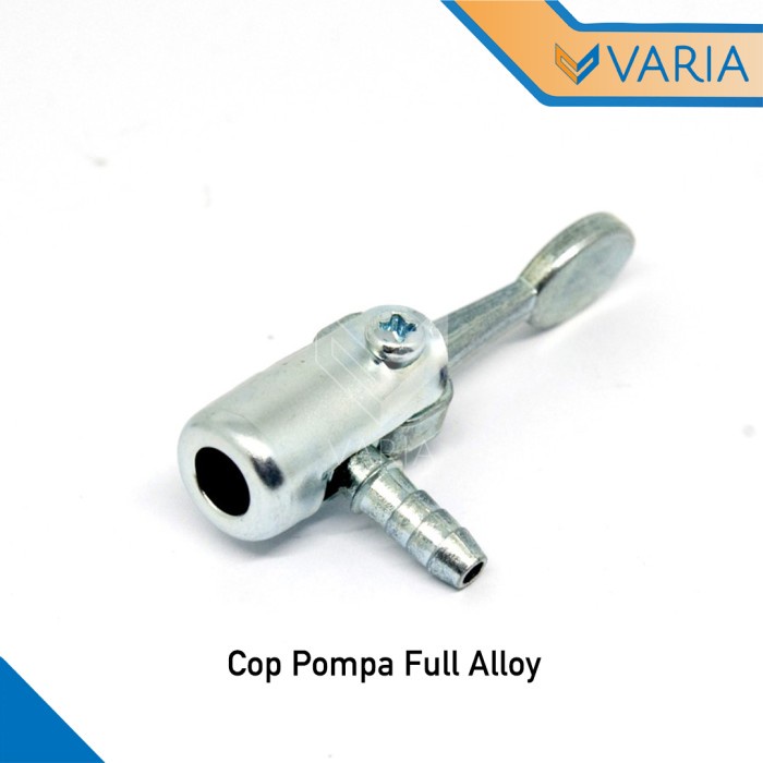Jual Cop Pompa Besi Full Alloy Nepel Pentil Schrader Ban Sepeda & Motor ...