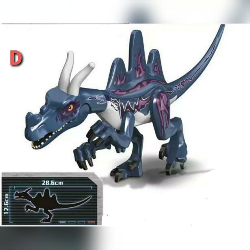 Jual Mainan Lego Brick Dino Dinosaurus Trex Raptor Velociraptor Naga No ...