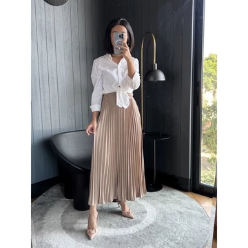 GLITTEN THE LABEL ROK Plisket MAYUNG Panjang Rok Plisket Premium Rok Plisket Rok Mayung Pleats