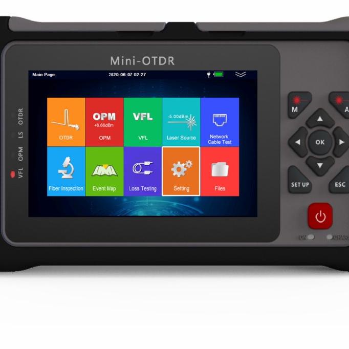 Jual Otdr Mini Skycom Fiber Optik Optical Time Domain Smart Otdr Opm ...