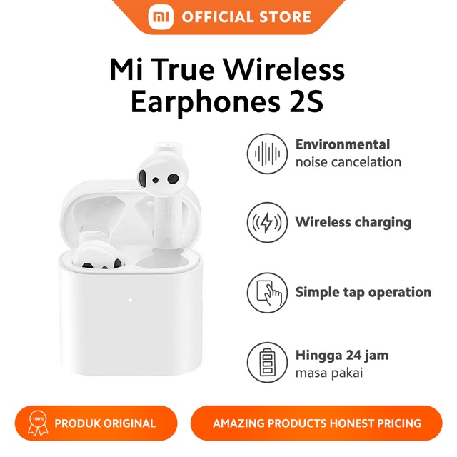 Mi tws earphones discount 2s