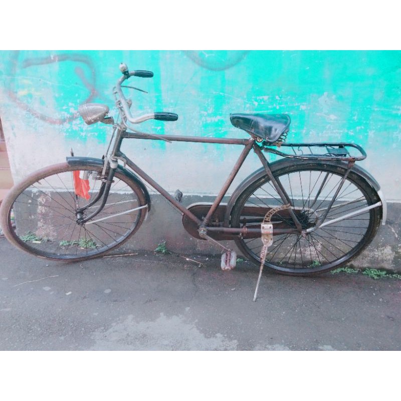 Jual Sepeda Onthel Antik Asli, Fullset | Shopee Indonesia