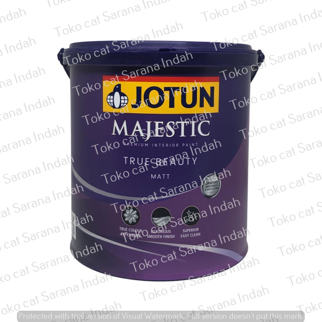 Jual JOTUN Majestic True Beauty Matt 2.5 LT - WHITE Cat Tembok Interior ...