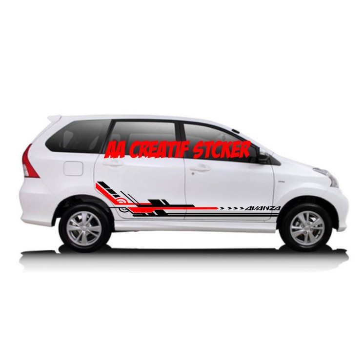 Jual cutting sticker striping avanza xenia custom 02 | Shopee Indonesia