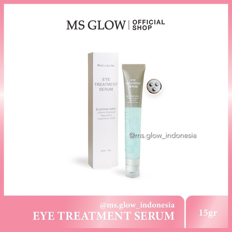 Jual [COD] MS GLOW EYE TREATMENT SERUM | Shopee Indonesia