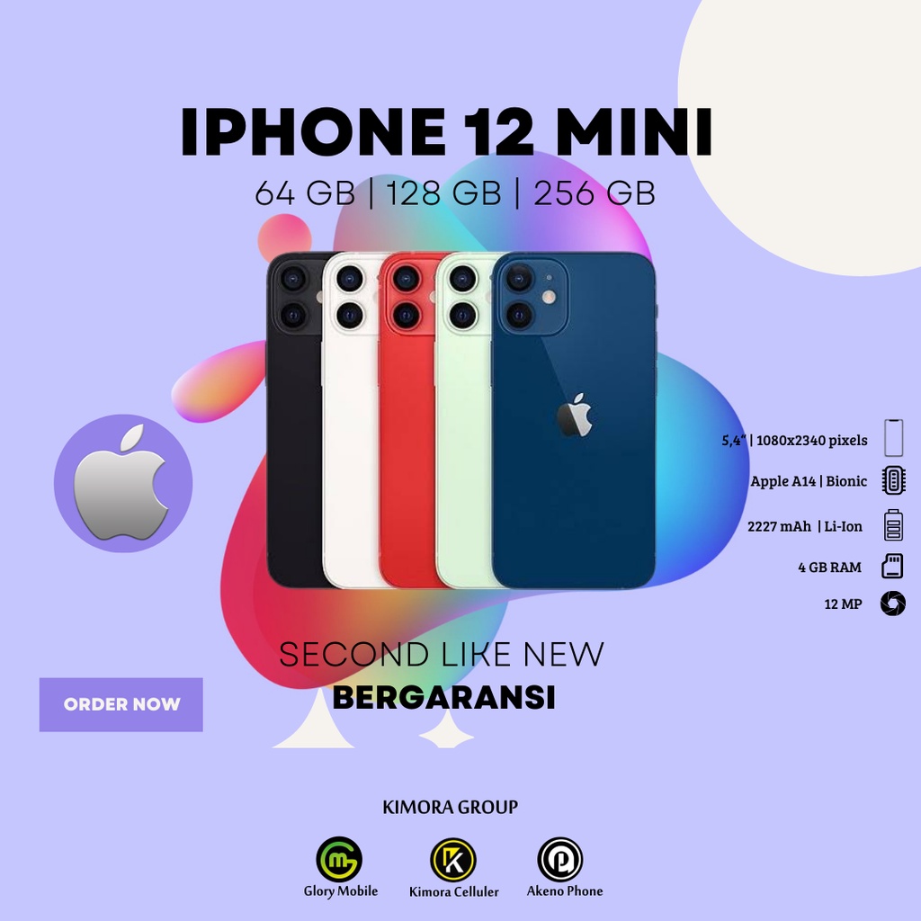 Jual iPhone 12 Mini 64 GB Second Original | Shopee Indonesia