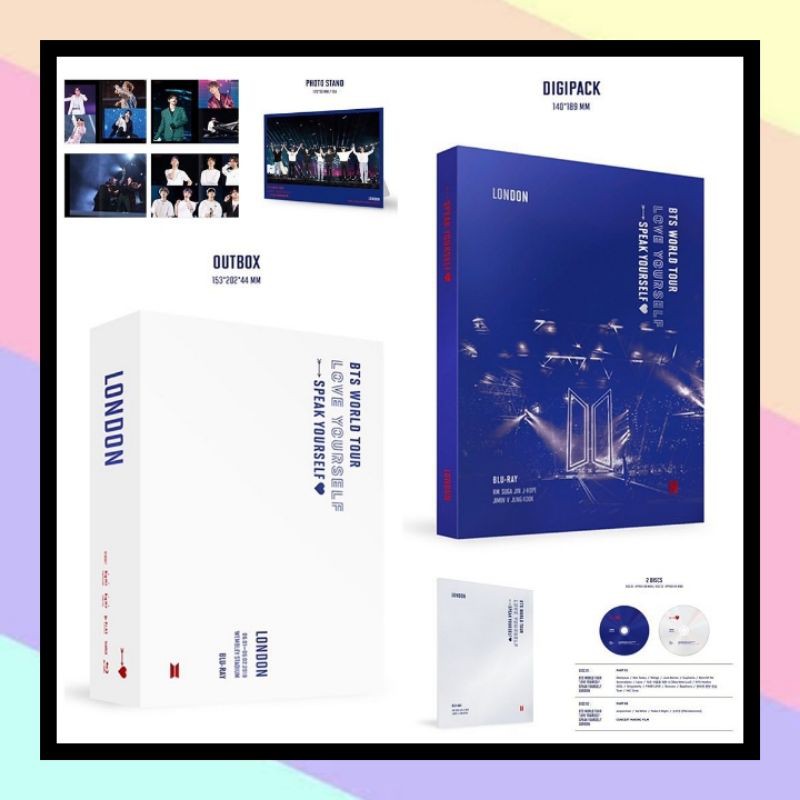 BTS LYS SPEAK YOURSELF LONDON Blu-ray - www.stedile.com.br