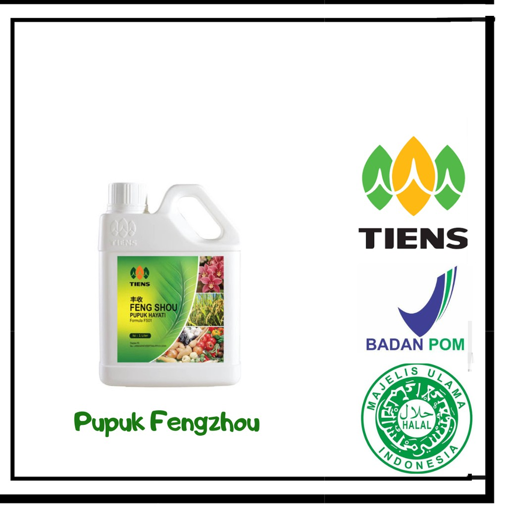 Jual Pupuk Feng Shou Tiens Penyubur Tanaman Penguat Tanaman L Pupuk Organik Shopee Indonesia 0126