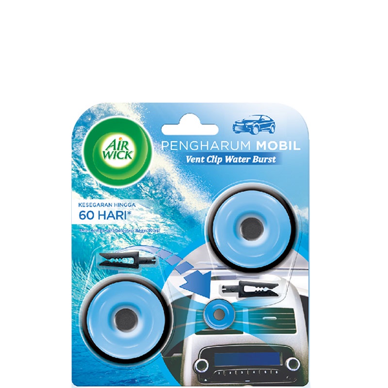 Jual Air Wick Vent Clip Water Burst 1 pc Shopee Indonesia