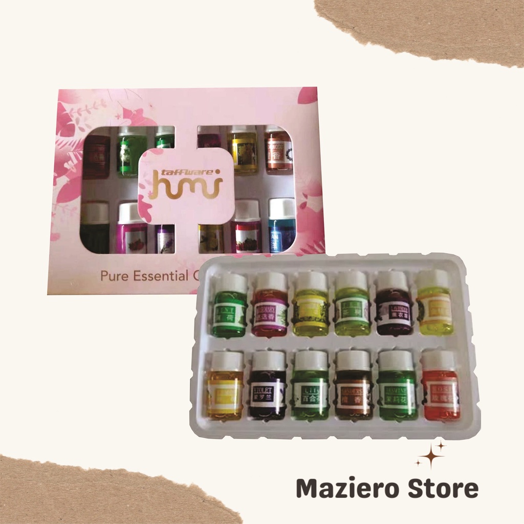 Jual Essential Oil Aromaterapi Diffuser 1 Set | Shopee Indonesia