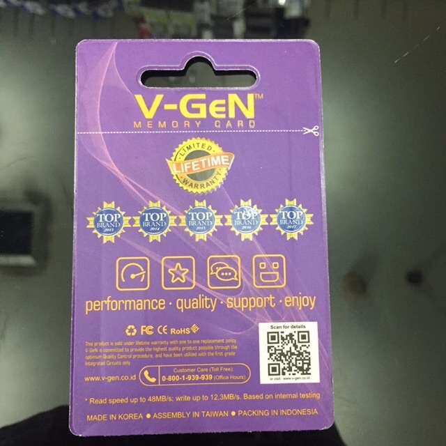 Jual V-gen Memory Card 4gb Memory 4gb Vgen Original | Shopee Indonesia