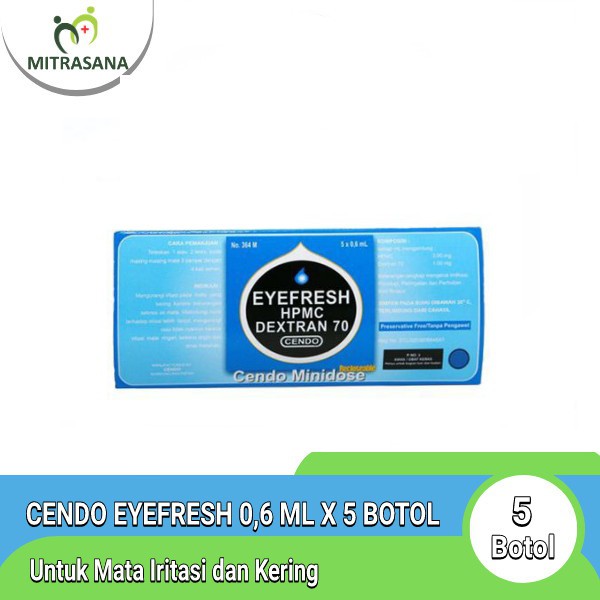 Jual Cendo Eyefresh Minidose Tetes Mata Untuk Mata Kering Dan Gatal