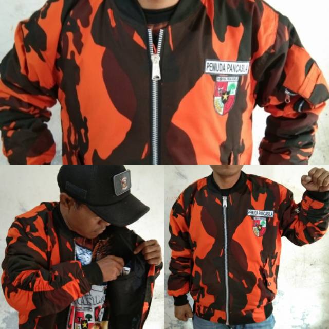 Jual JAKET BOMBER PEMUDA PANCASILA | Shopee Indonesia