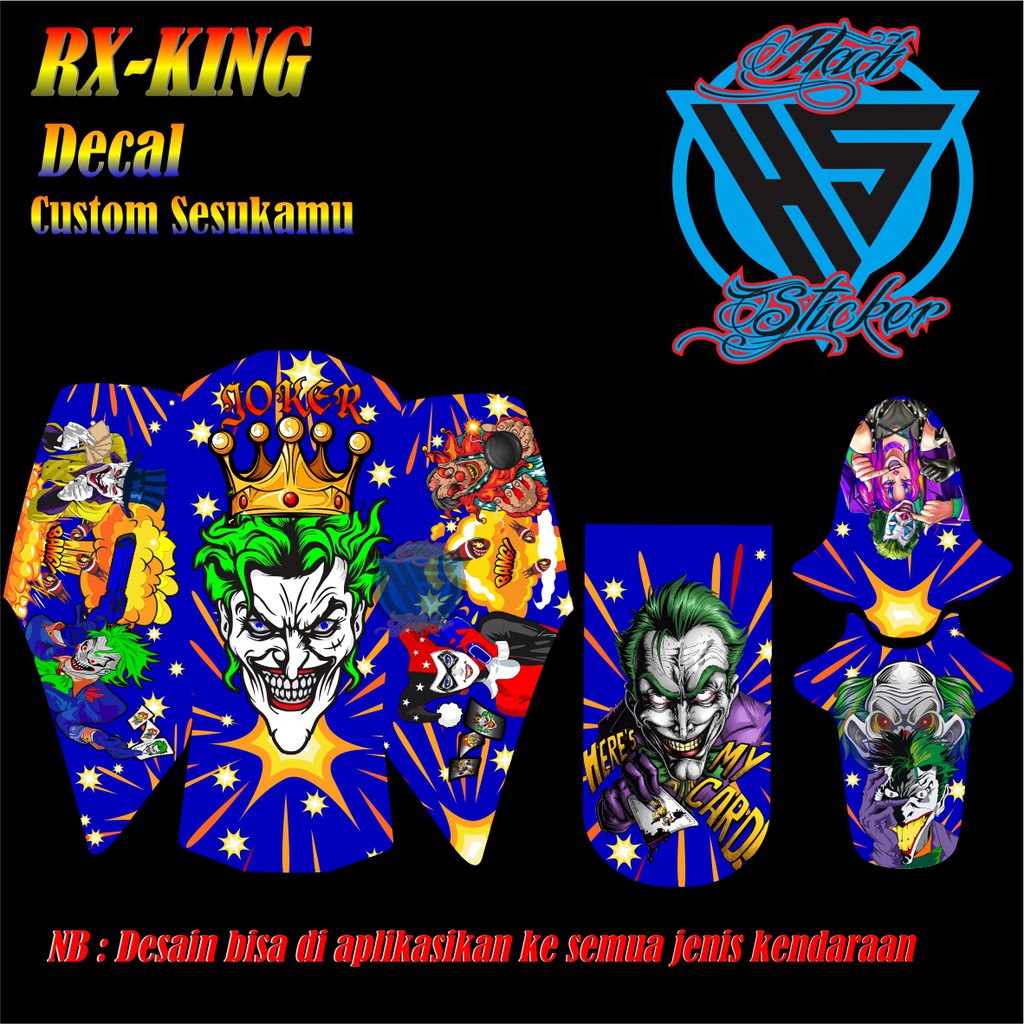 Jual Sticker Decal RX-KING/Full body Custom | Shopee Indonesia