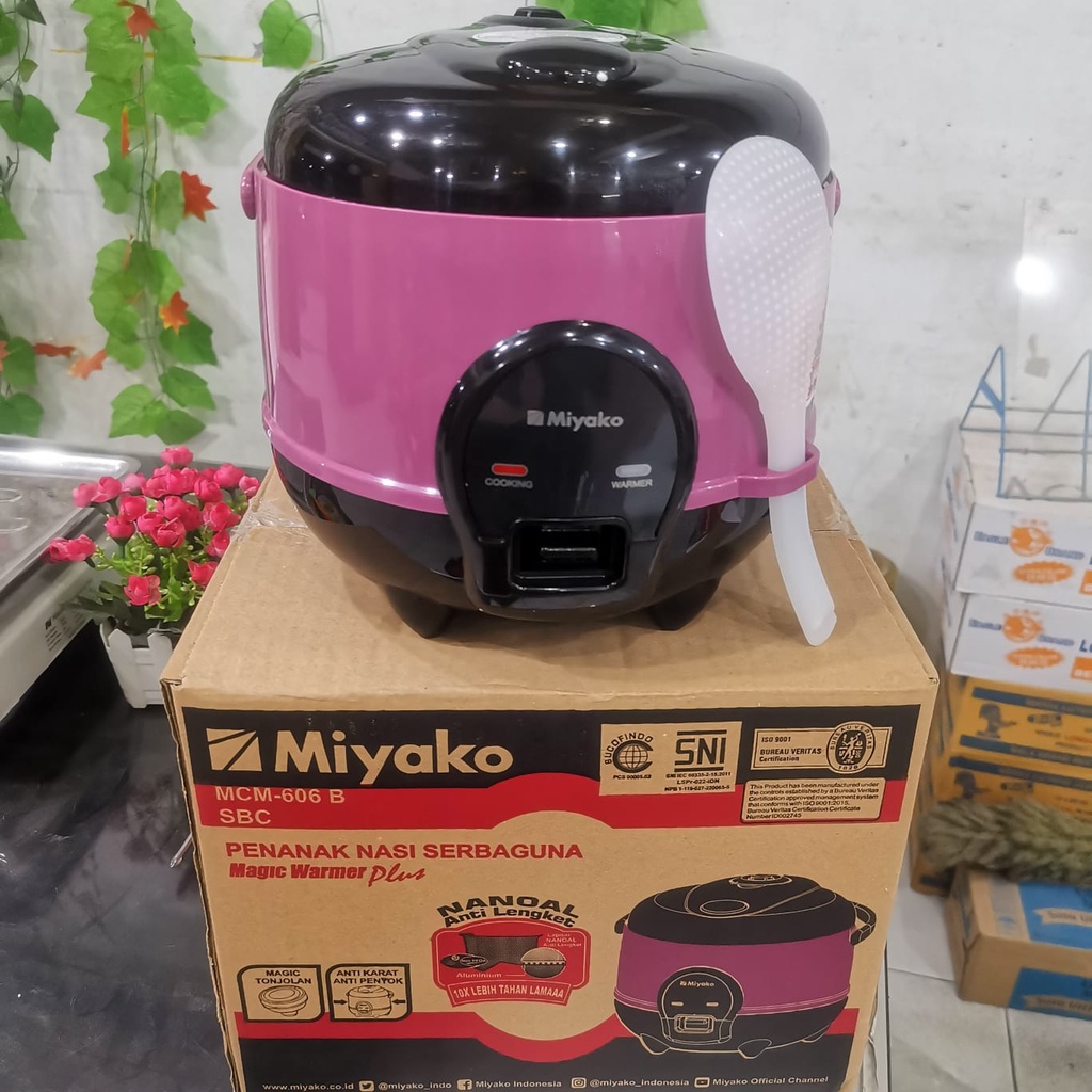 Jual Miyako Mejikom 606 B SBC mini kecil Anti Lengket / Rice cooker