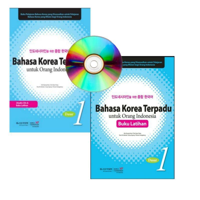 Jual Paket 2 Buku BAHASA KOREA TERPADU 1(2buku Dan CD) | Shopee Indonesia