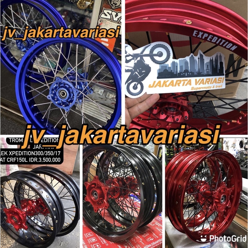 Jual Velg Supermoto Crf L Klx Dtracker Wr Velg Expedition