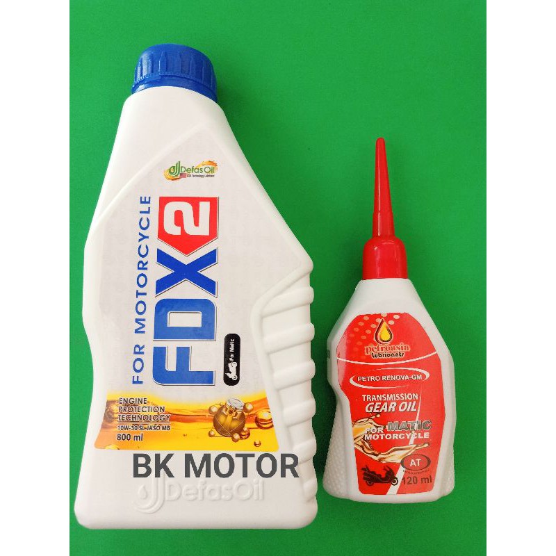Jual Paket Oli Fdx 2 Matic + Oli Gardan 120ML Shopee Indonesia