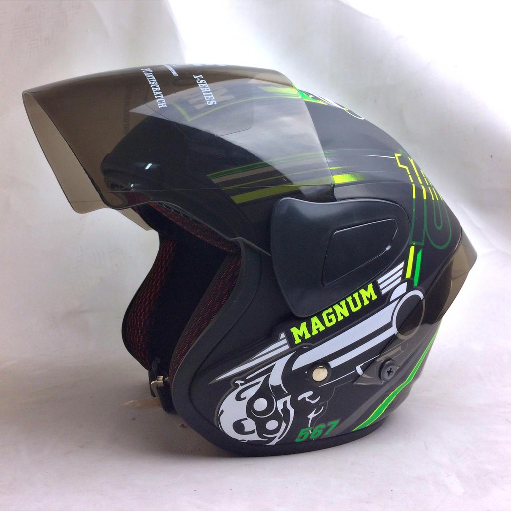 Jual Helm Mvstar AGV Magnum Cruise Spoiler Shopee Indonesia