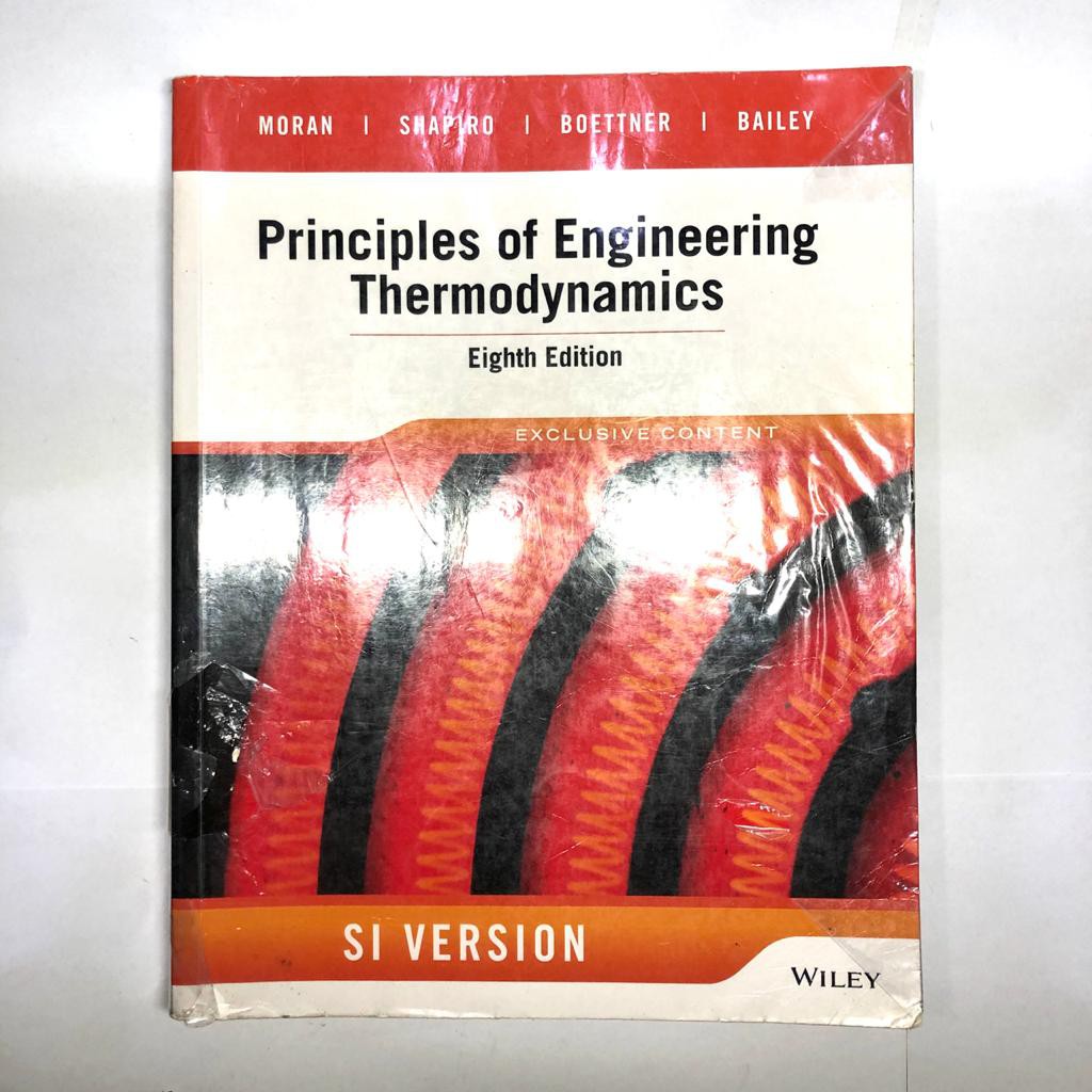 Jual Buku Principles Of Engineering Thermodynamics 8th Edition By Moran ...