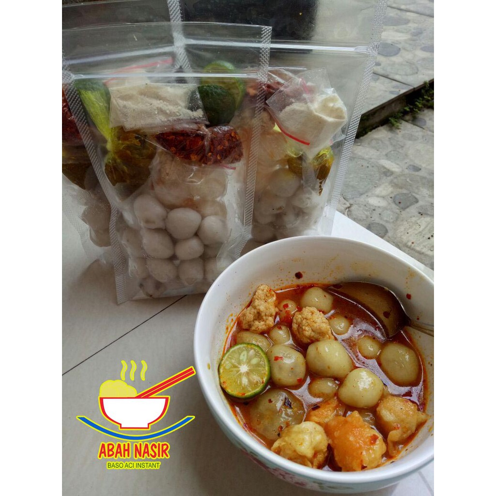 Jual Baso Aci Instant Abah Nasir Khas Garut Shopee Indonesia