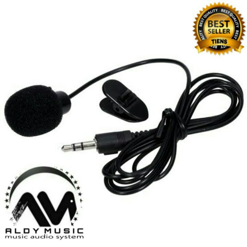 Jual MICROPHONE CLIP ON MIC PLOG 3.5MM Shopee Indonesia
