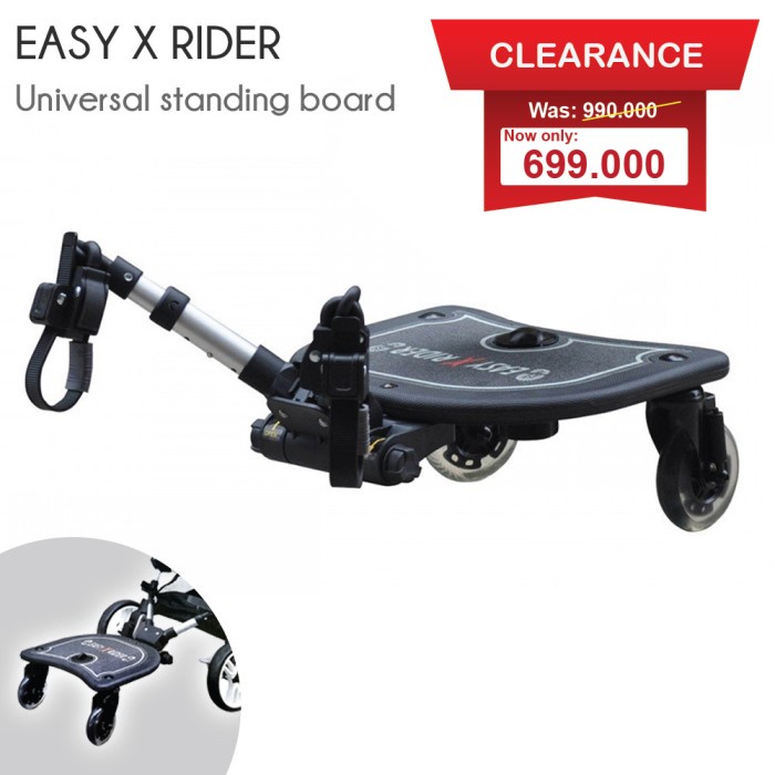 Jual Easy X Rider Stroller / Buggy Standing Board Double Tandem Twin ...