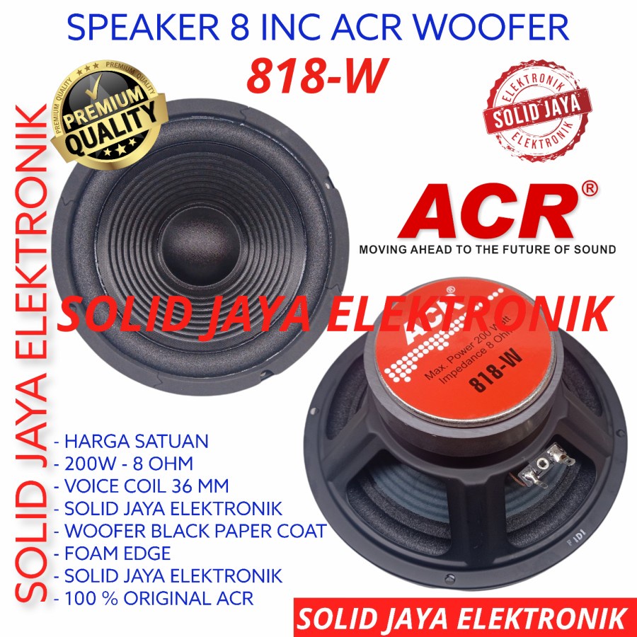 Acr woofer store