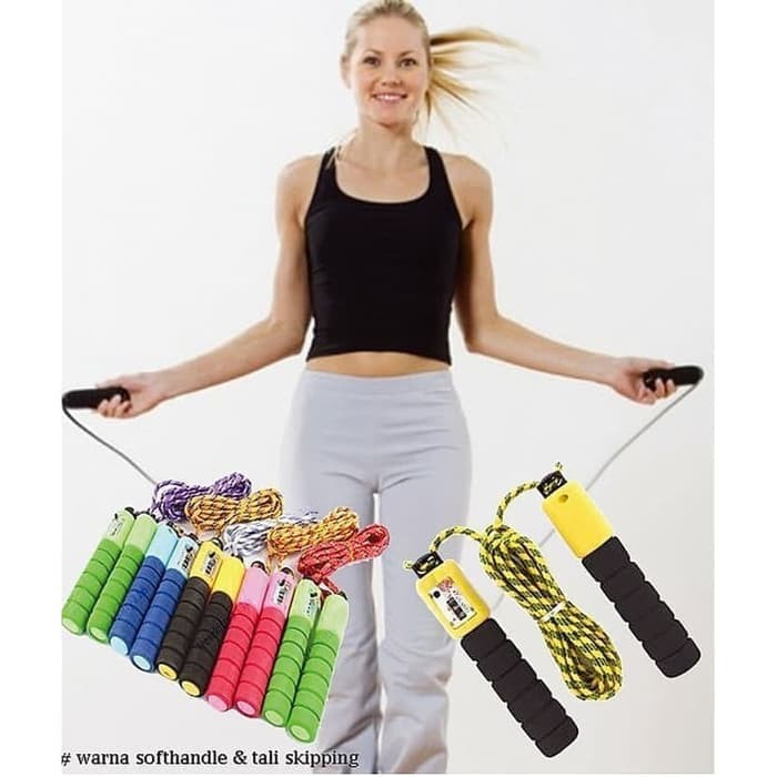 Jual Tali Lompat Skipping Jump Rope | Shopee Indonesia