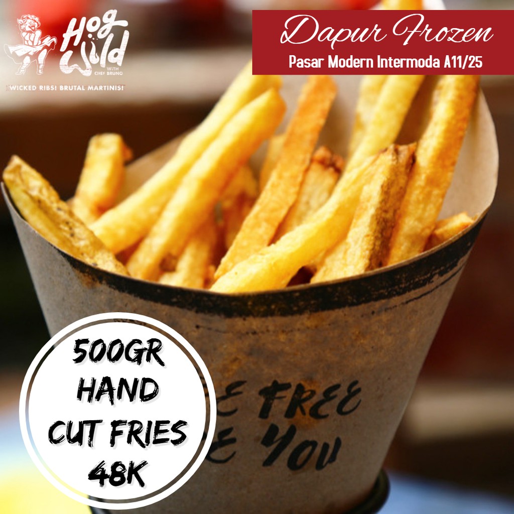 Jual Hand Cut Fries 500gr Frozen | Shopee Indonesia