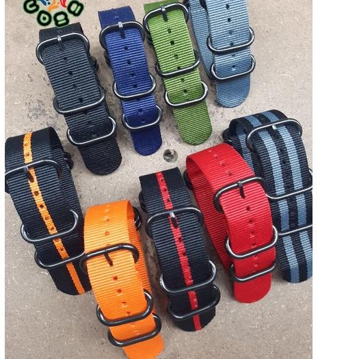 Jual Model baru - Tali jam kanvas nato panjang nilon zulu high quality ...