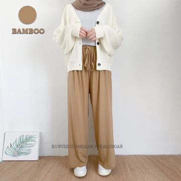 KULOT JUMBO Dayli Kulot Umbrella Kulot Jersey Jumbo Pinggang Full Karet Bumil Friendly Muat Bb