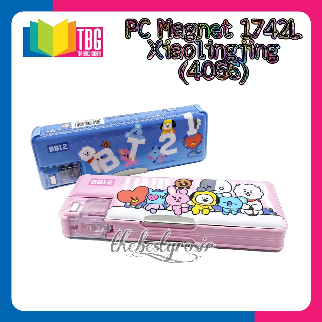 Jual Pc Magnet L Xiaolingjing Pancil Case Tempat Pensil Kotak