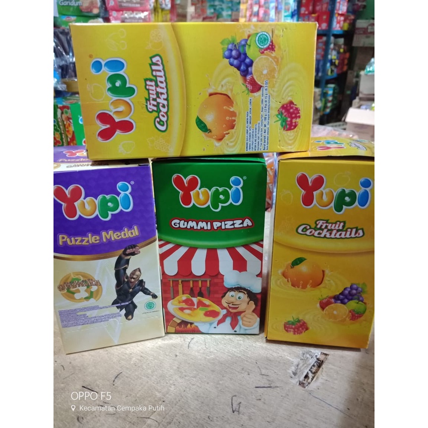 Jual Yupi Permen Box Aneka Rasa isi 12 pcs | Shopee Indonesia