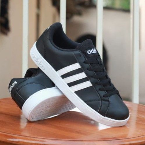 Adidas neo baseline shop full black