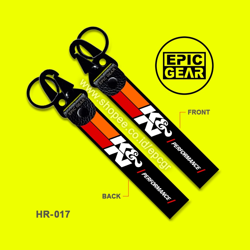 Jual HIGH QUALITY GANTUNGAN KUNCI K&N PERFORMANCE KEYCHAIN SEPEDA MOTOR ...