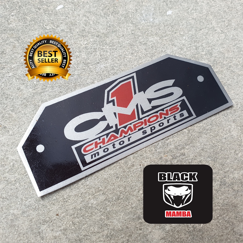 Jual EMBLEM KNALPOT RACING MERK CMS GEN3 | Shopee Indonesia