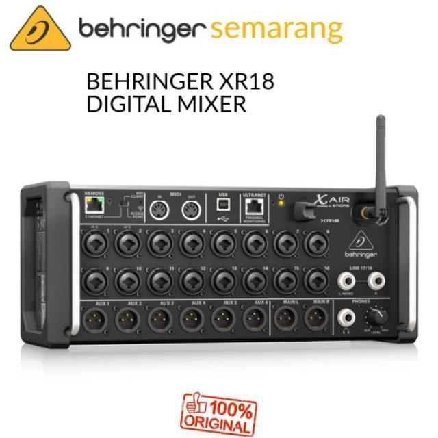 Jual Behringer XR18 / XR 18 / XR18 X Air Digital Mixer for Ipad