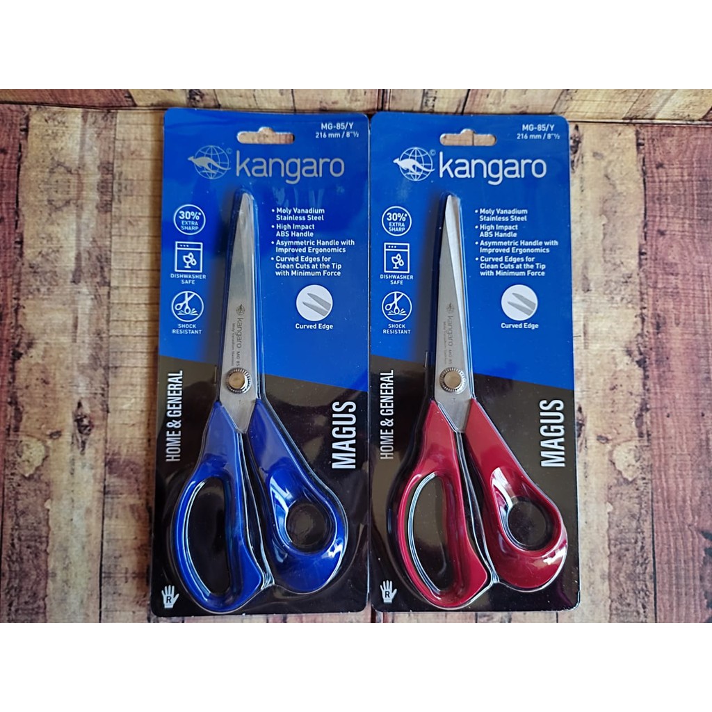 Jual Gunting Kangaro MG 85 216mm - Original Stainless Steel Scissors 8 ...