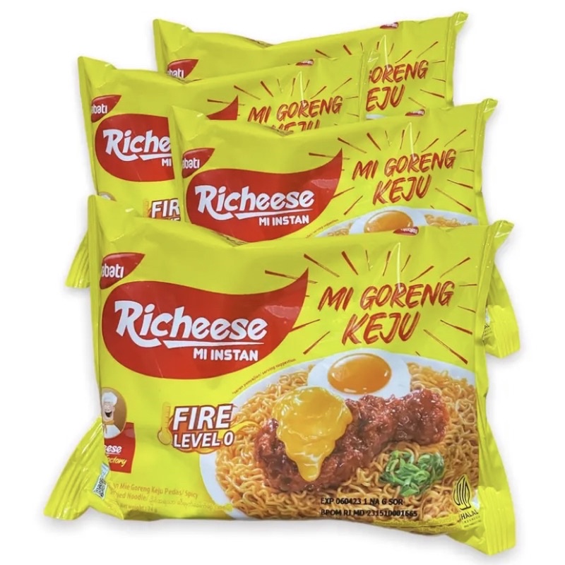 Jual MIE INSTAN RICHEESE / MIE GORENG KEJU RICHEESE | Shopee Indonesia