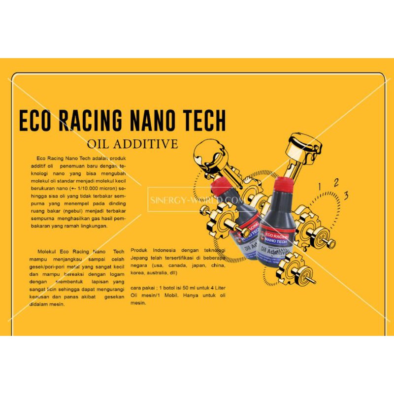 Jual Eco Racing Nano Tech Shopee Indonesia