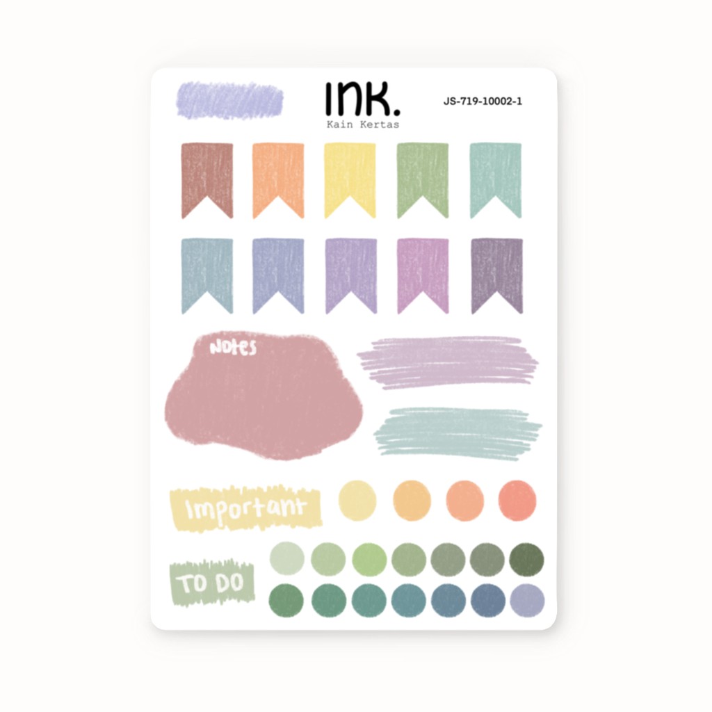 Jual Journal Label Sticker - Decor Sticker (JS-719-10002-1) | Shopee ...