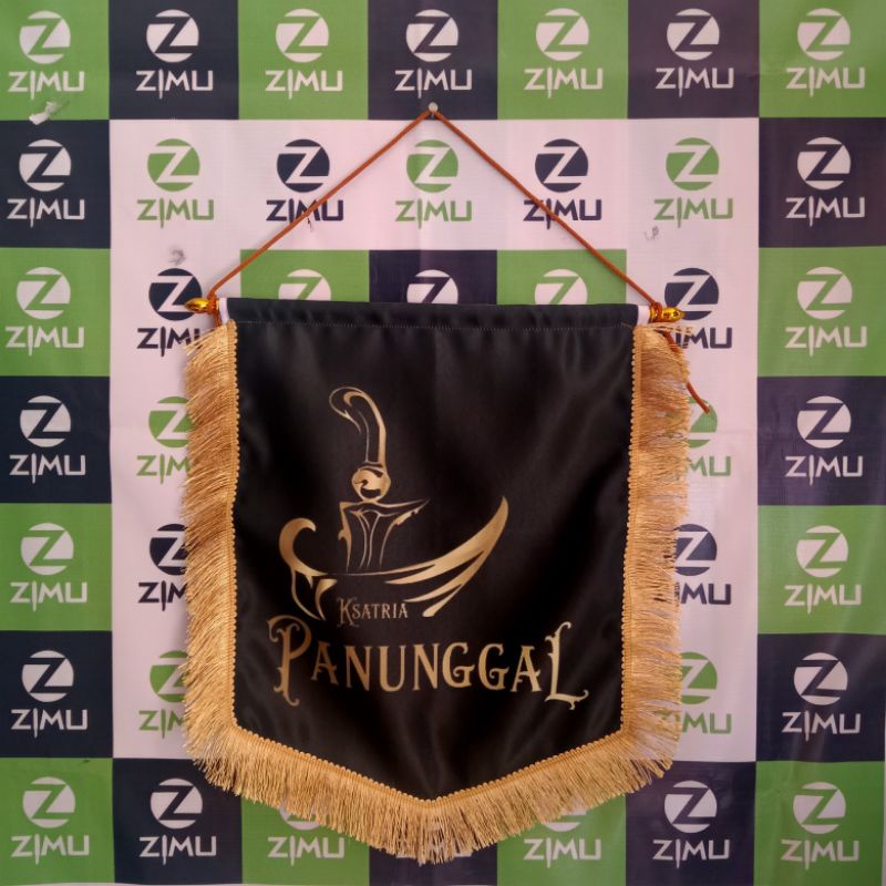 Jual Vandel (model H)/ pennant/ bendera gantung Custom BESAR RUMBAI ...